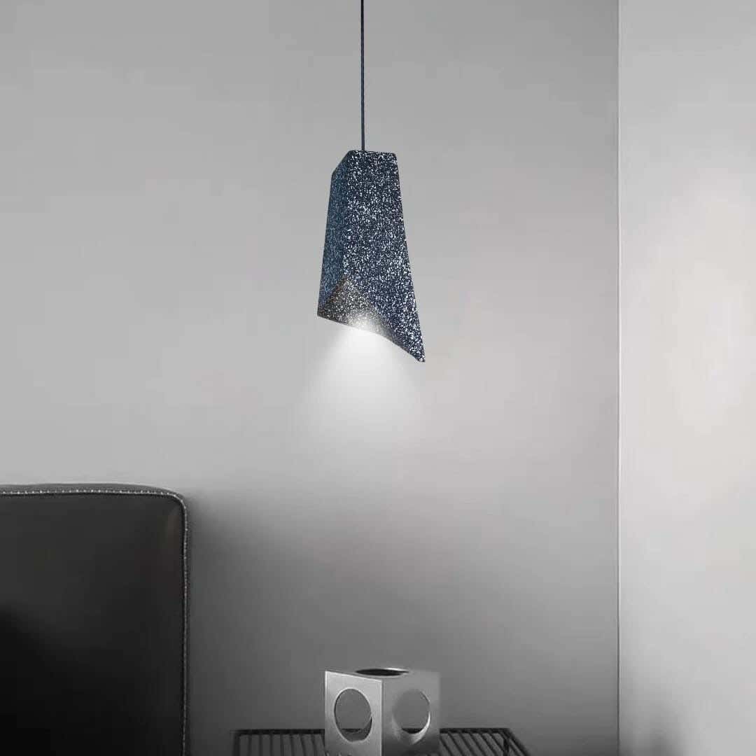 Joky Electrostatic Powder-Coated Steel Pendant Lights, 27 X 15 Cm - Dark Gray White