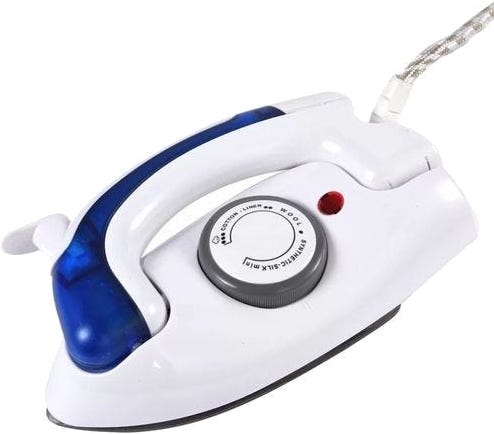 Steam Iron, 800 Watts - White