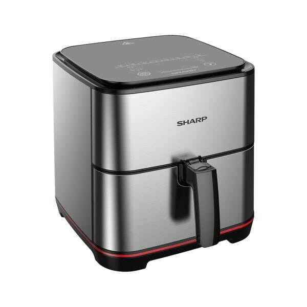 Sharp Air Fryer, 7 Liters, 1650 Watts, KF-AF70RT-ES2 - Silver