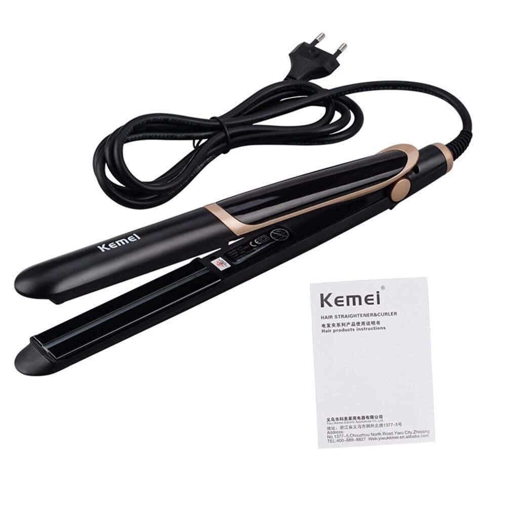 Kemei Hair Straightener, KM-2219 - Black