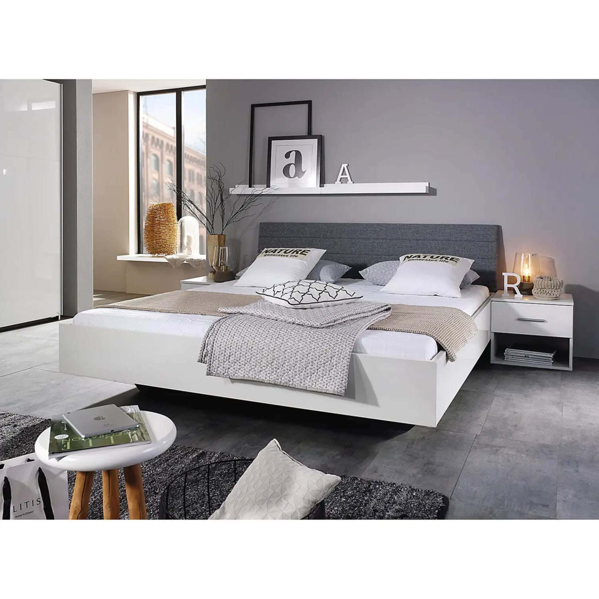 MDF Wood Modern Commode, 40x40x32 cm - White