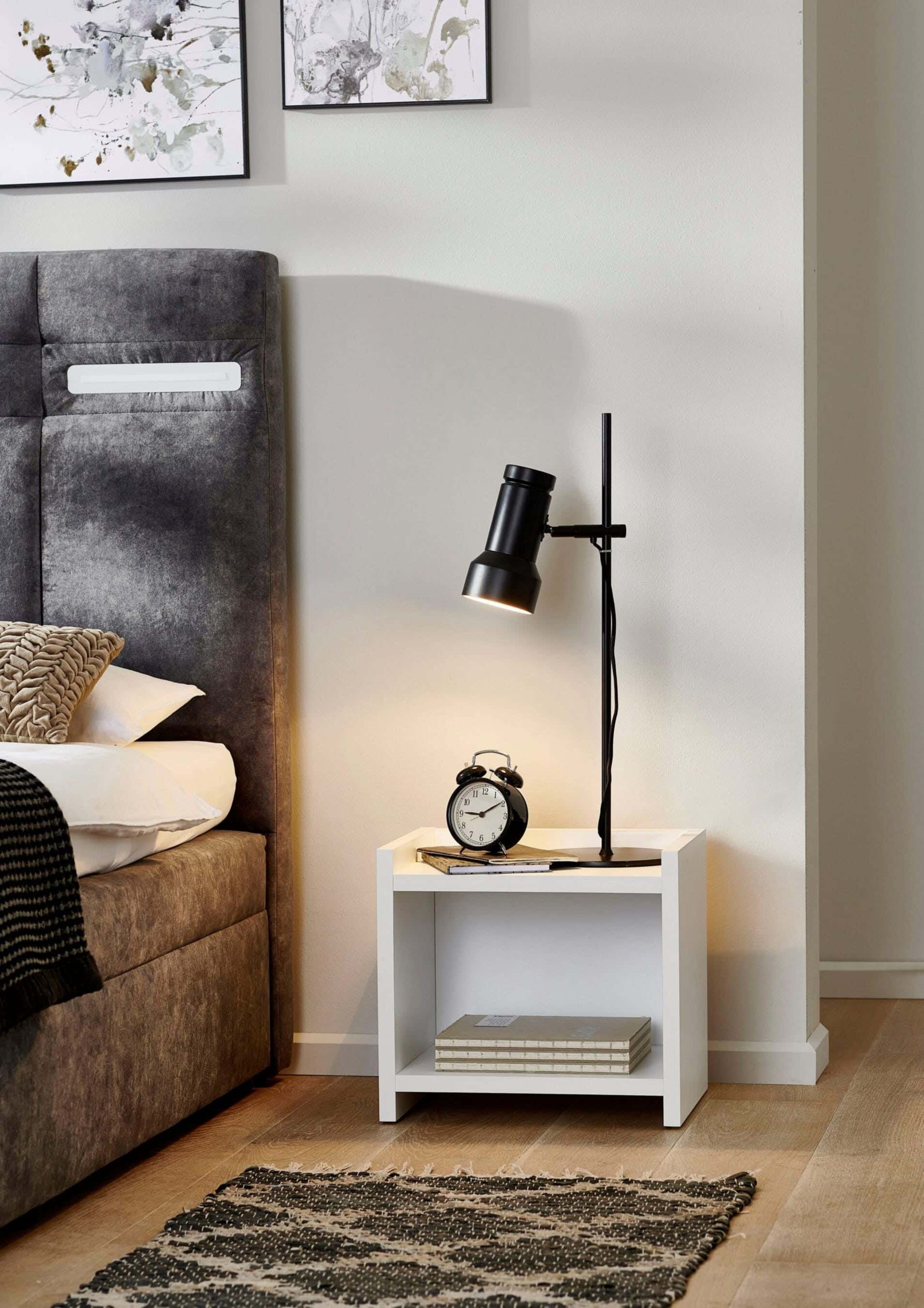 MDF Wood Modern Commode, 40x42x30 cm - White