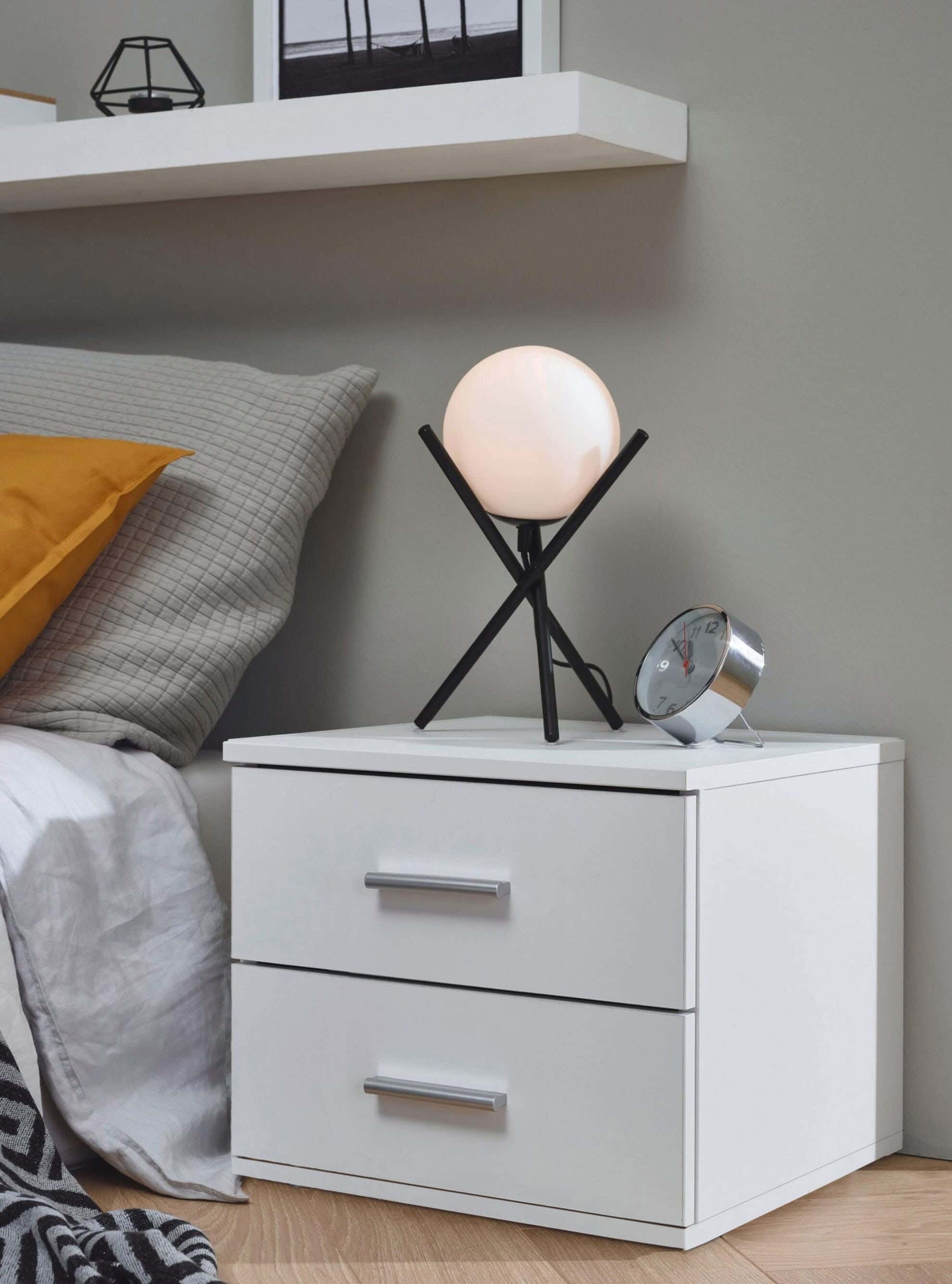 MDF Wood Modern Commode, 41x44x32 cm - White