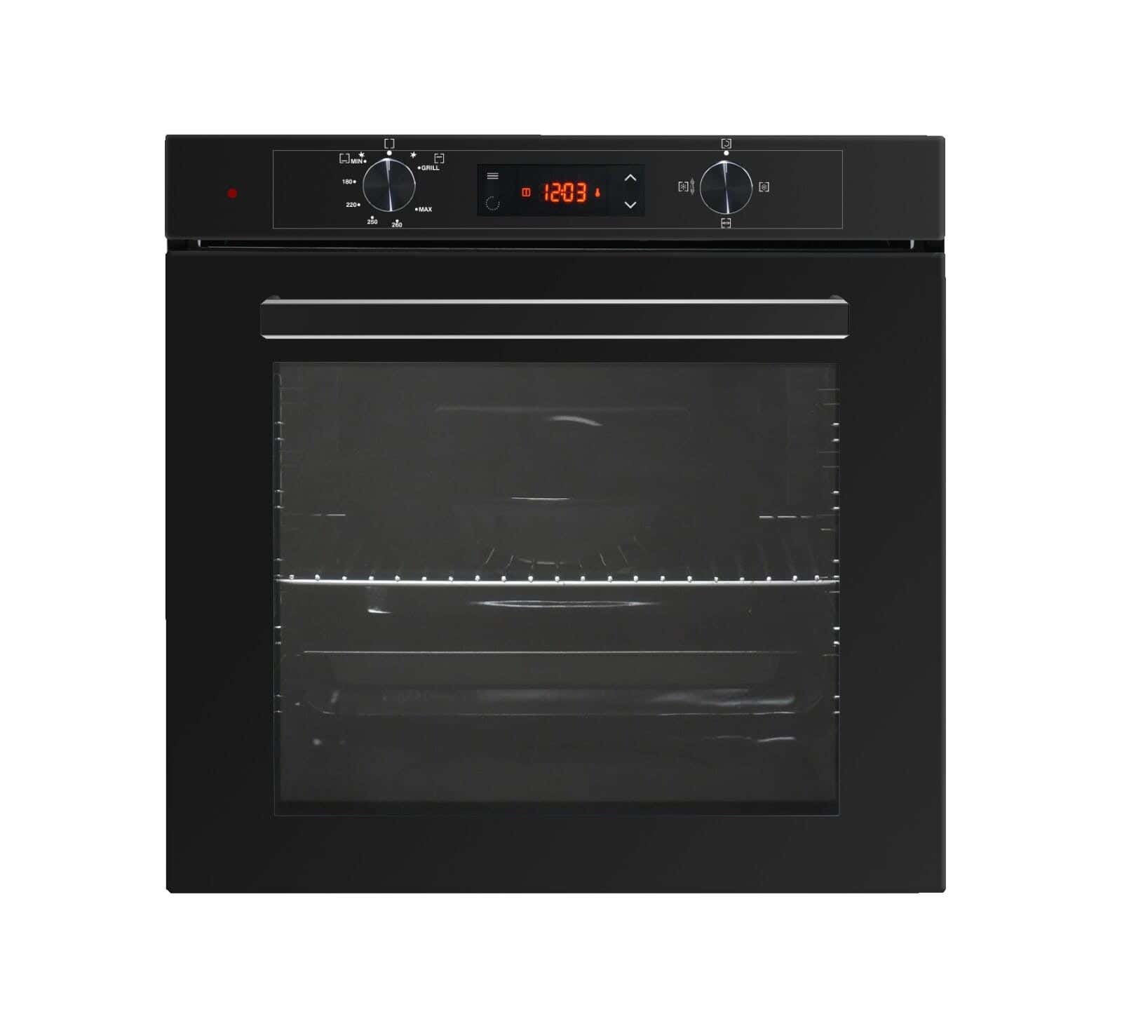 Purity Gas Oven, Digital, 60 cm, KPT6088GGD 88L - Black