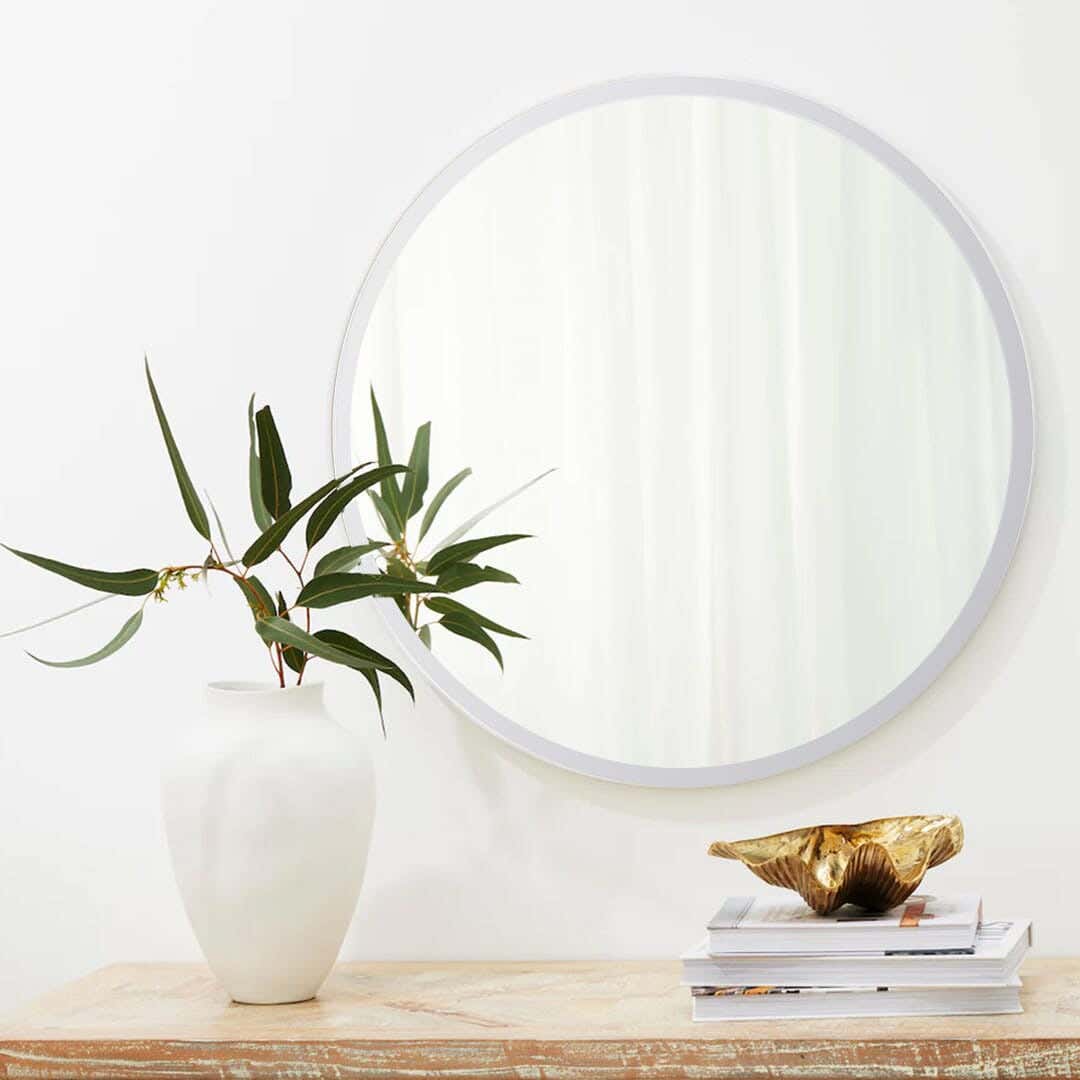 Byke Wall Mirror, 80 Cm - Clear