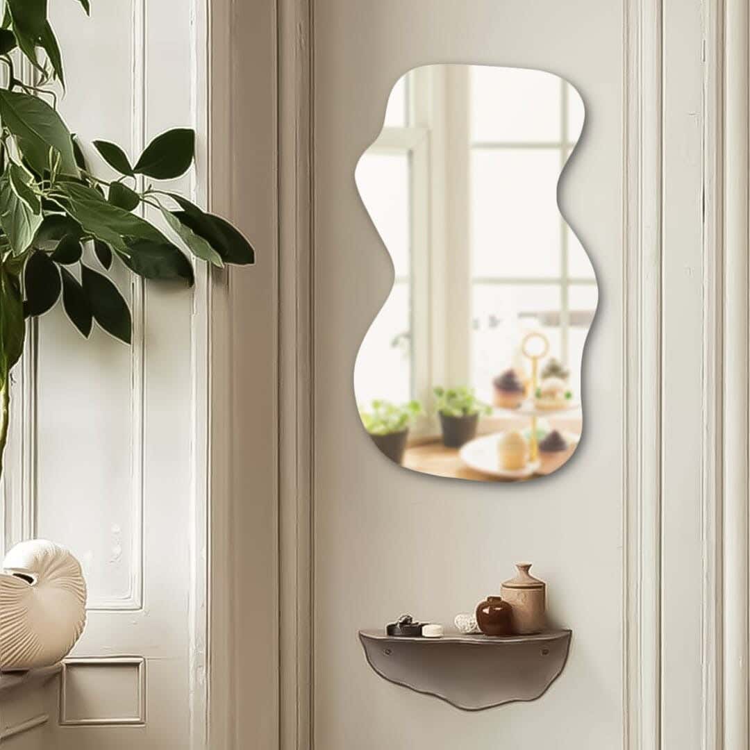 Taki Wall Mirror, 100 X 60 Cm - Clear