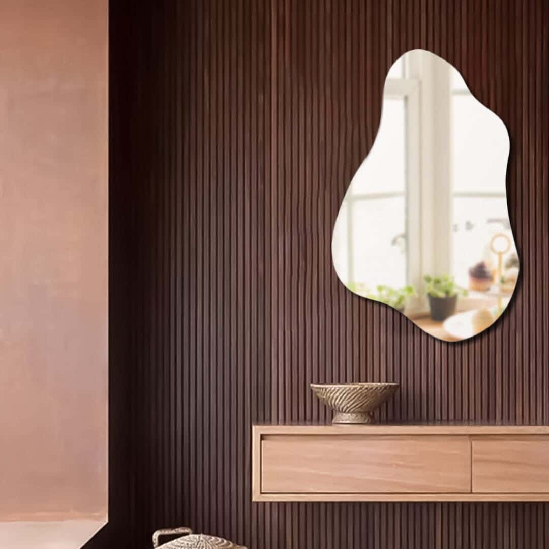 Pharma Wall Mirror, 90 X 60 Cm - Clear