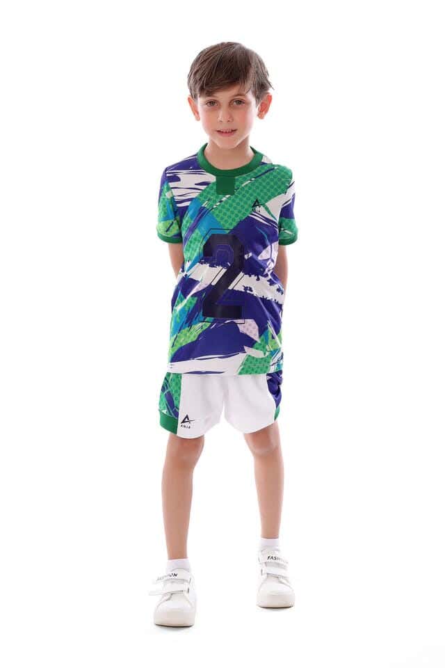 Anja Polyester Sports Set, For Boys - multicolor