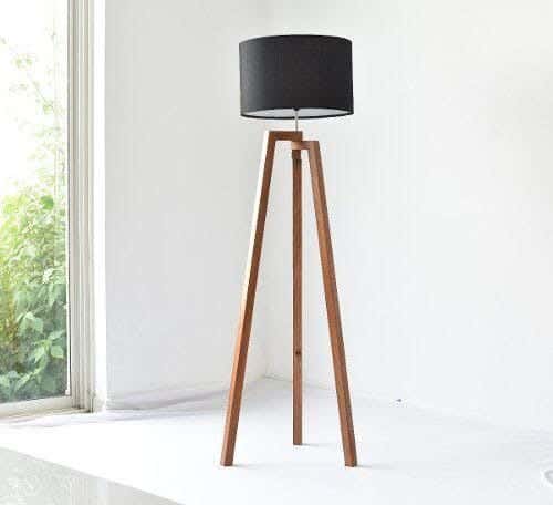 Modern Lampadir, 158x40x40 cm, One Piece - Black