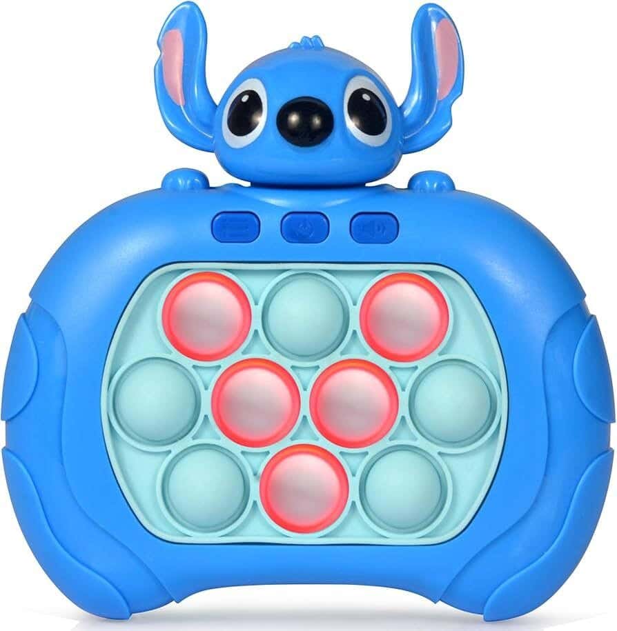 Quick Push Bubble Toy For Children, To Develop Skills - Blue
