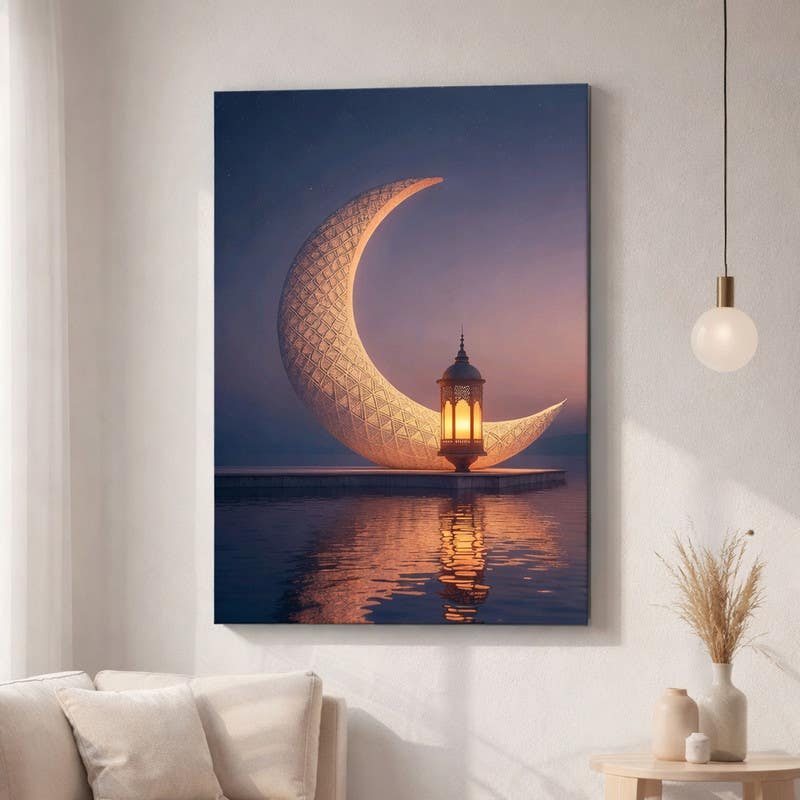 Modern Canvas Tableau, 120x80 cm - Multicolor