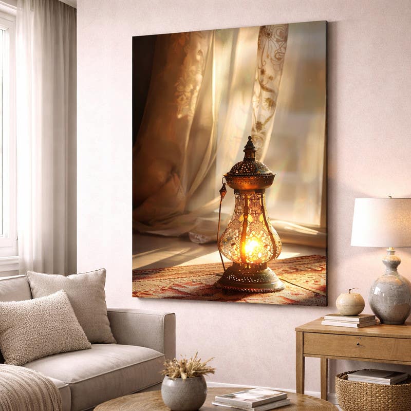 Modern Vinyl Tableau, 120x80 cm - Multicolor