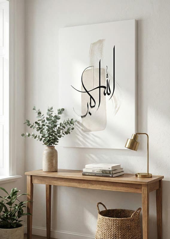 Modern Canvas Tableau, 70x50 cm - Multicolor