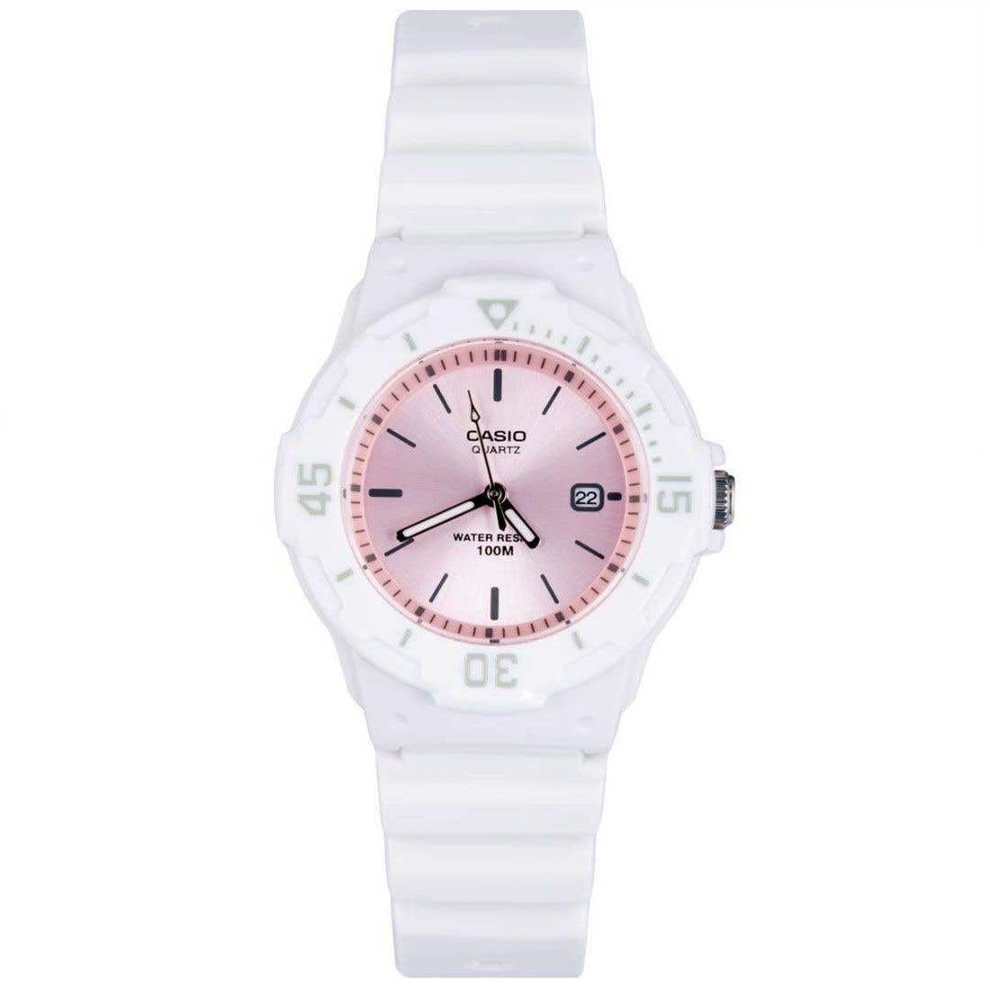 Casio LRW-200H-4E3VDF Analog Watch for Women - White