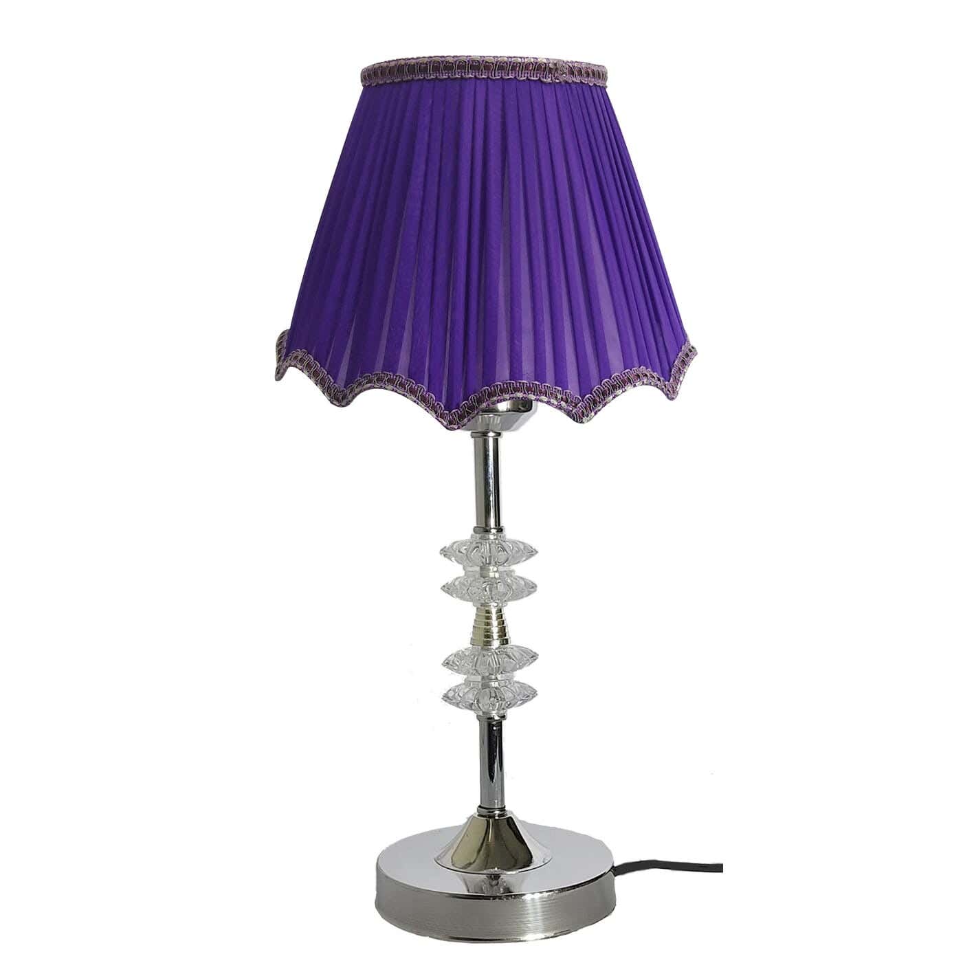 Lampshade Led Lighting, 1 Bulb, 50 Cm - Dark Purple