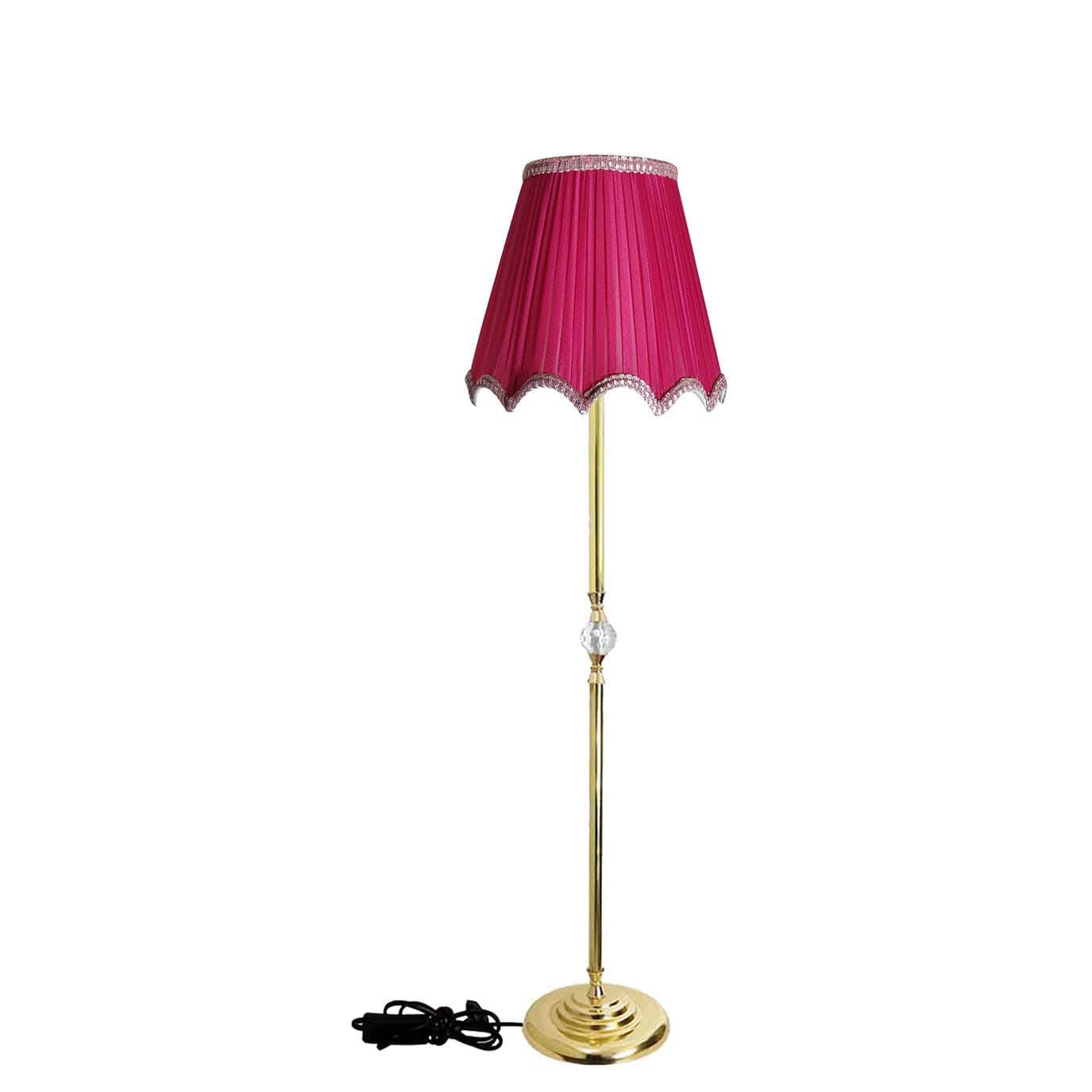 Metal Lambader Led Lighting, 1 Bulb, 150 Cm - Fuchsia