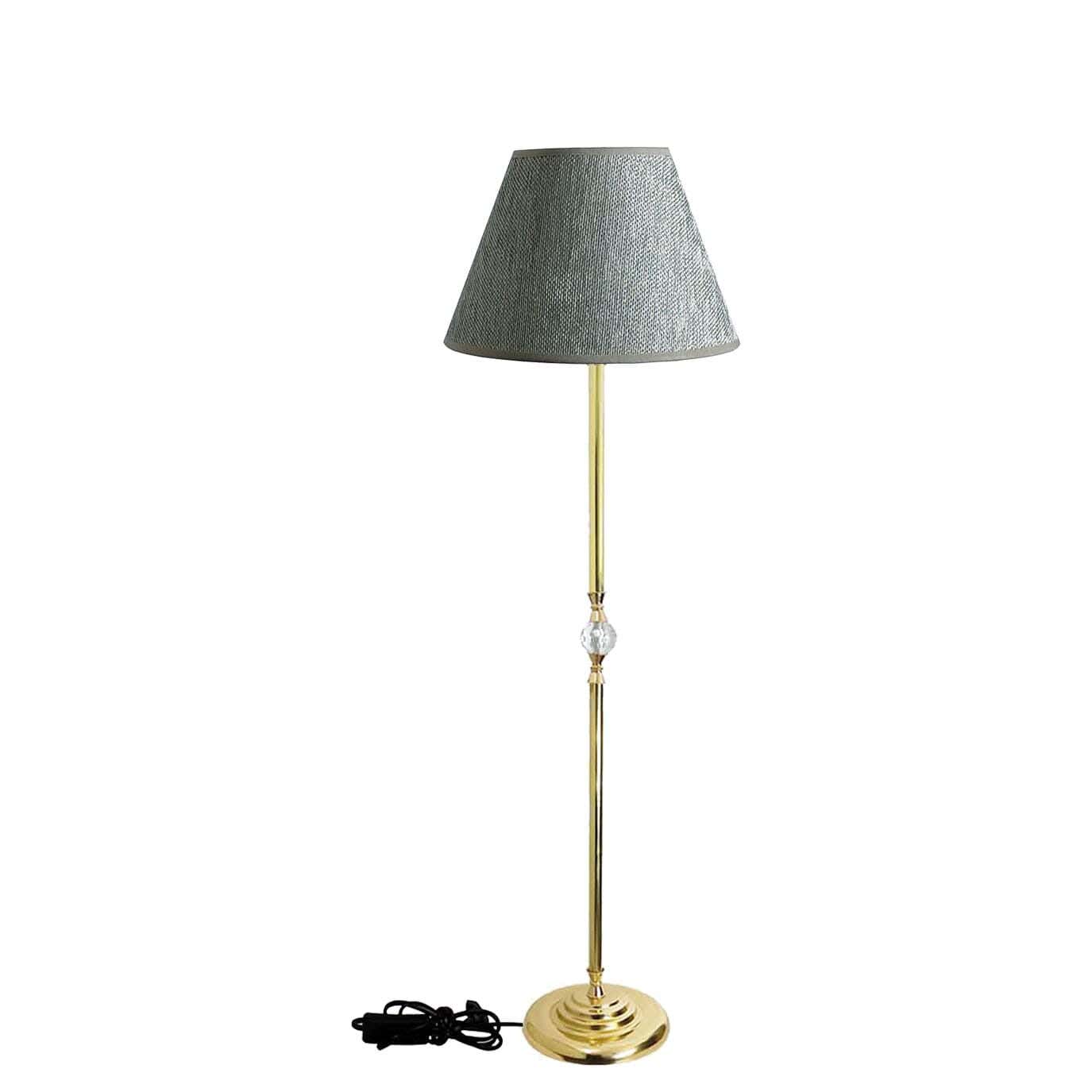 Metal Lambader Led Lighting, 1 Bulb, 150 Cm - Grey