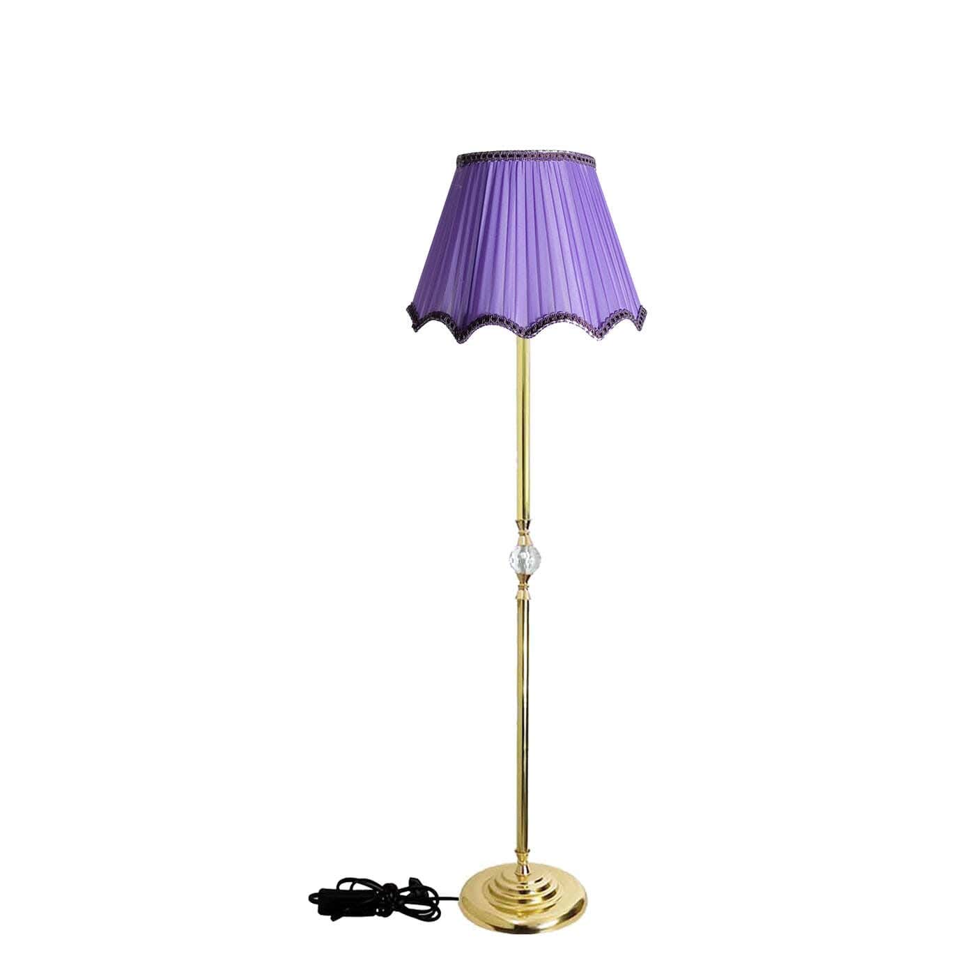 Metal Lambader Led Lighting, 1 Bulb, 150 Cm - Light Purple