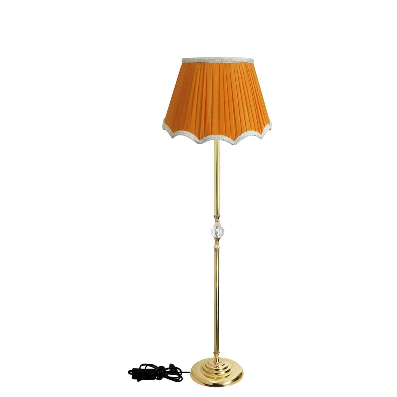 Metal Lambader Led Lighting, 1 Bulb, 150 Cm - Orange