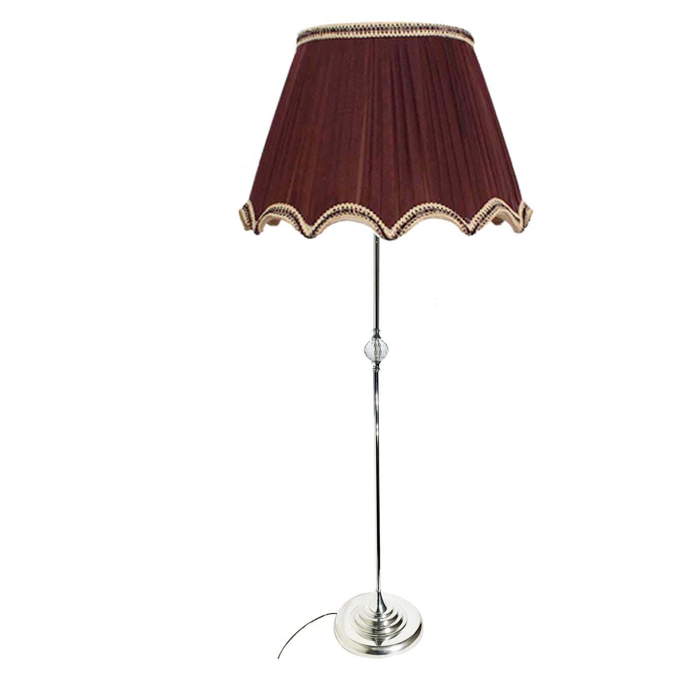 Metal Lambader Led Lighting, 1 Bulb, 150 Cm - Brown
