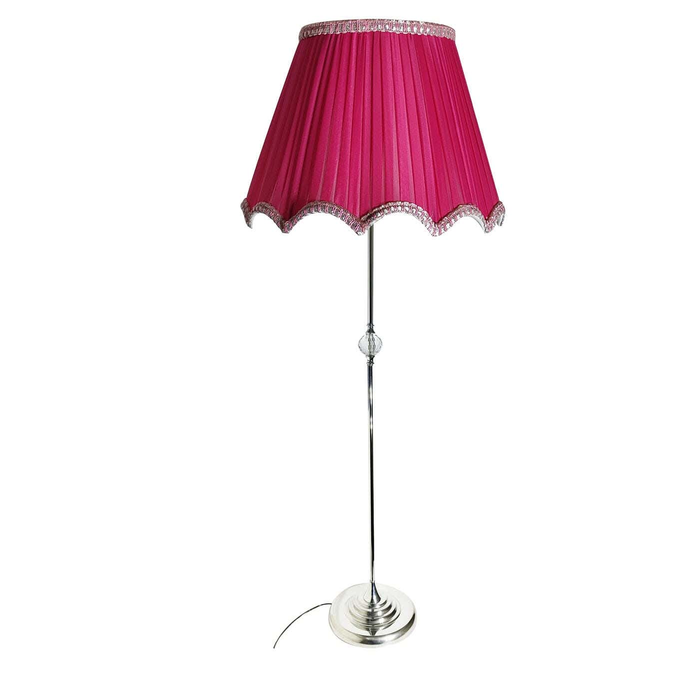 Metal Lambader Led Lighting, 1 Bulb, 150 Cm - Fuchsia