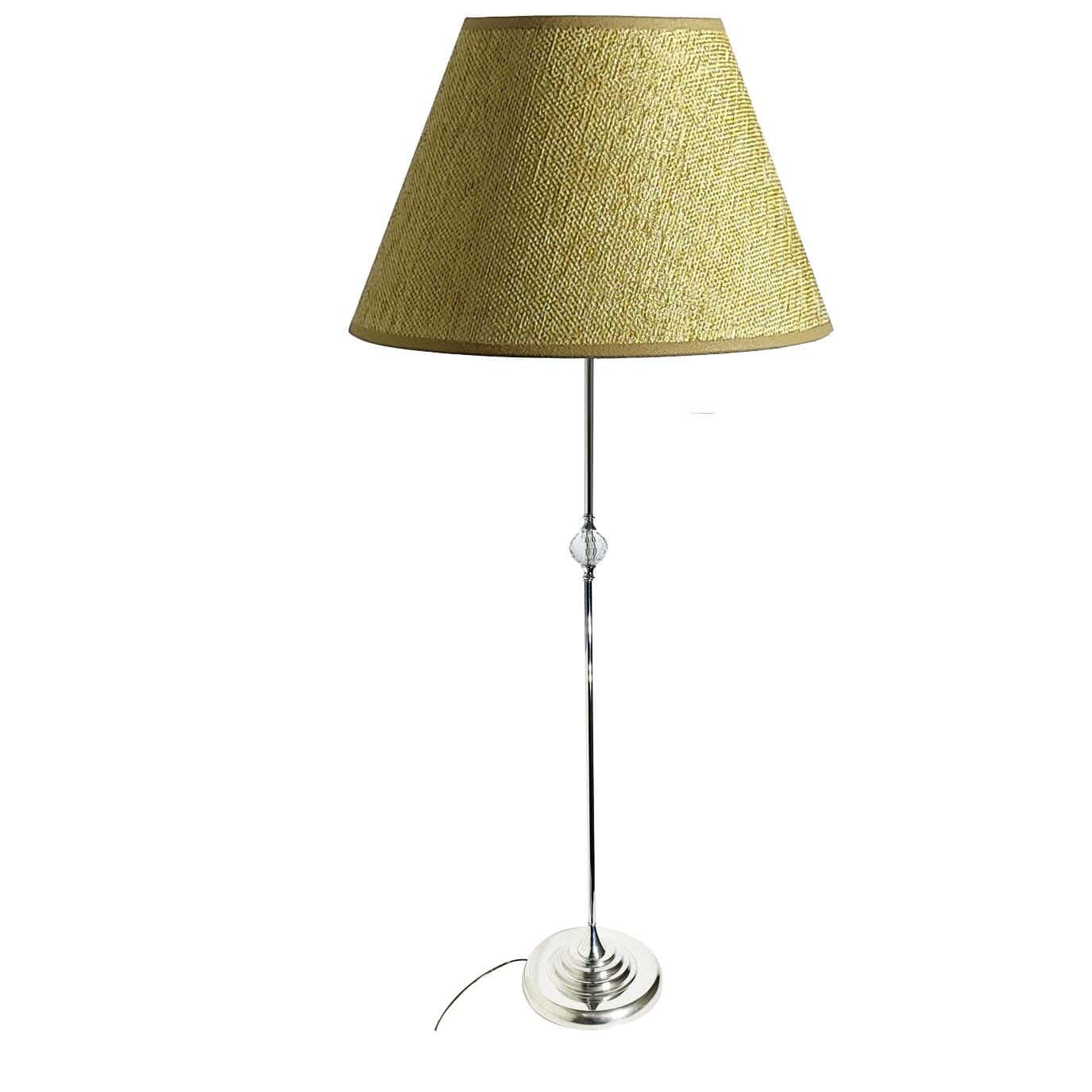 Metal Lambader Led Lighting, 1 Bulb, 150 Cm - Beige