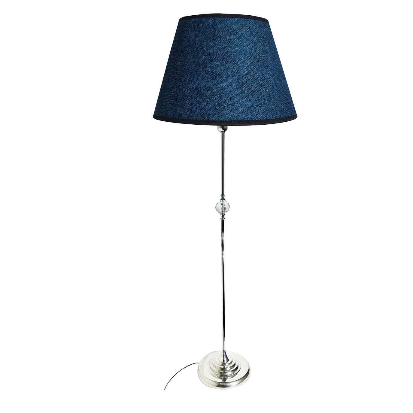 Metal Lambader Led Lighting, 1 Bulb, 150 Cm - Dark Blue