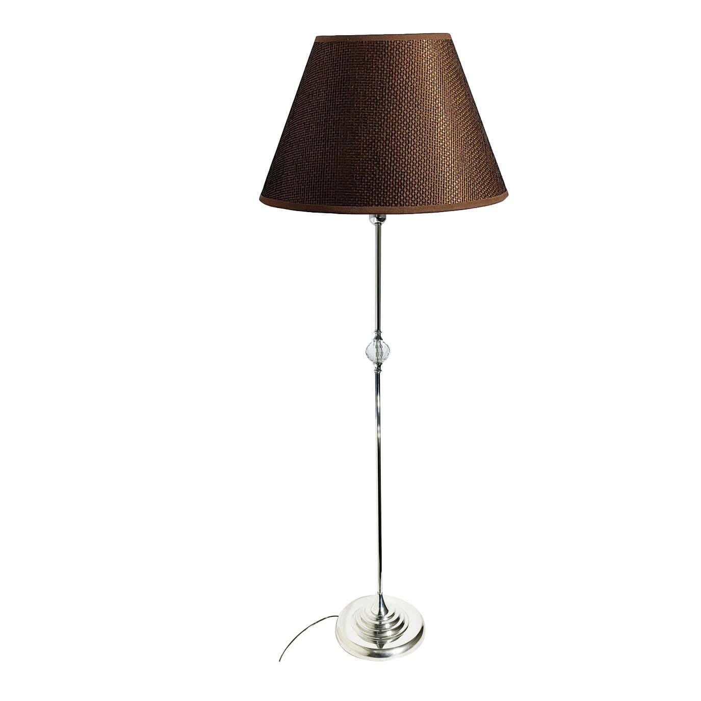 Metal Lambader Led Lighting, 1 Bulb, 150 Cm - Dark Brown