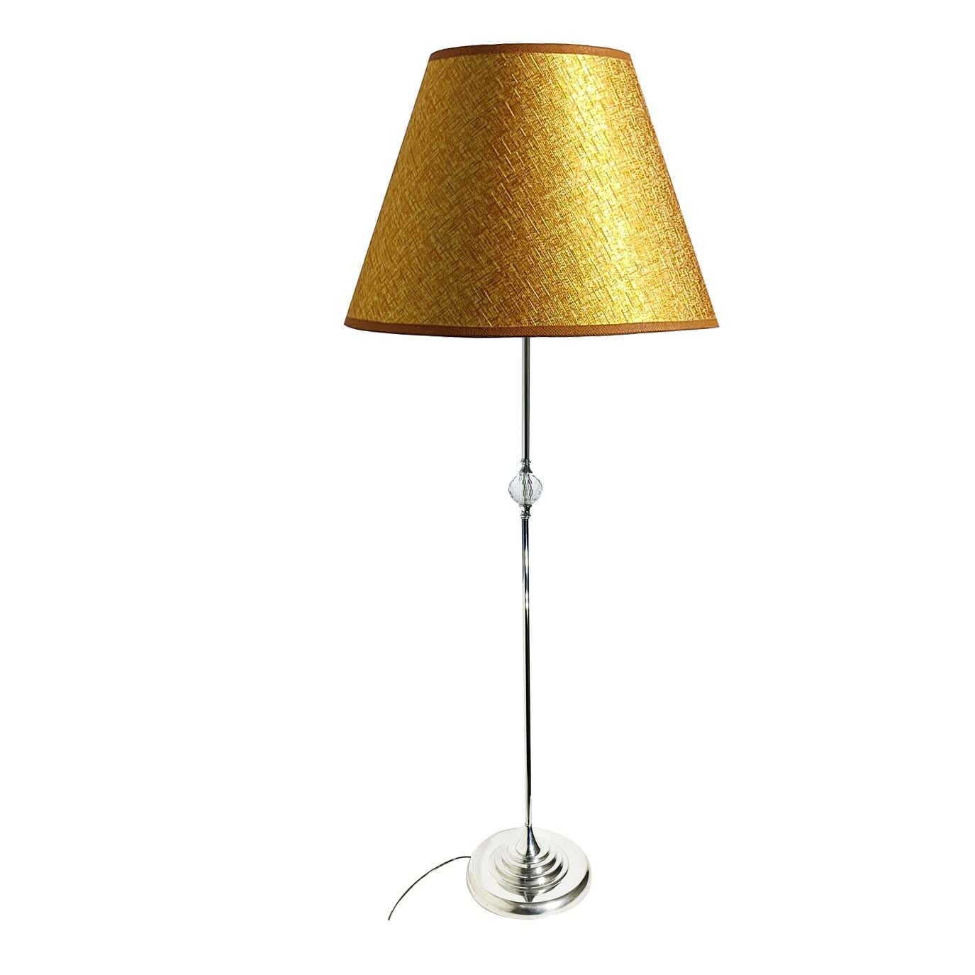 Metal Lambader Led Lighting, 1 Bulb, 150 Cm - Gold