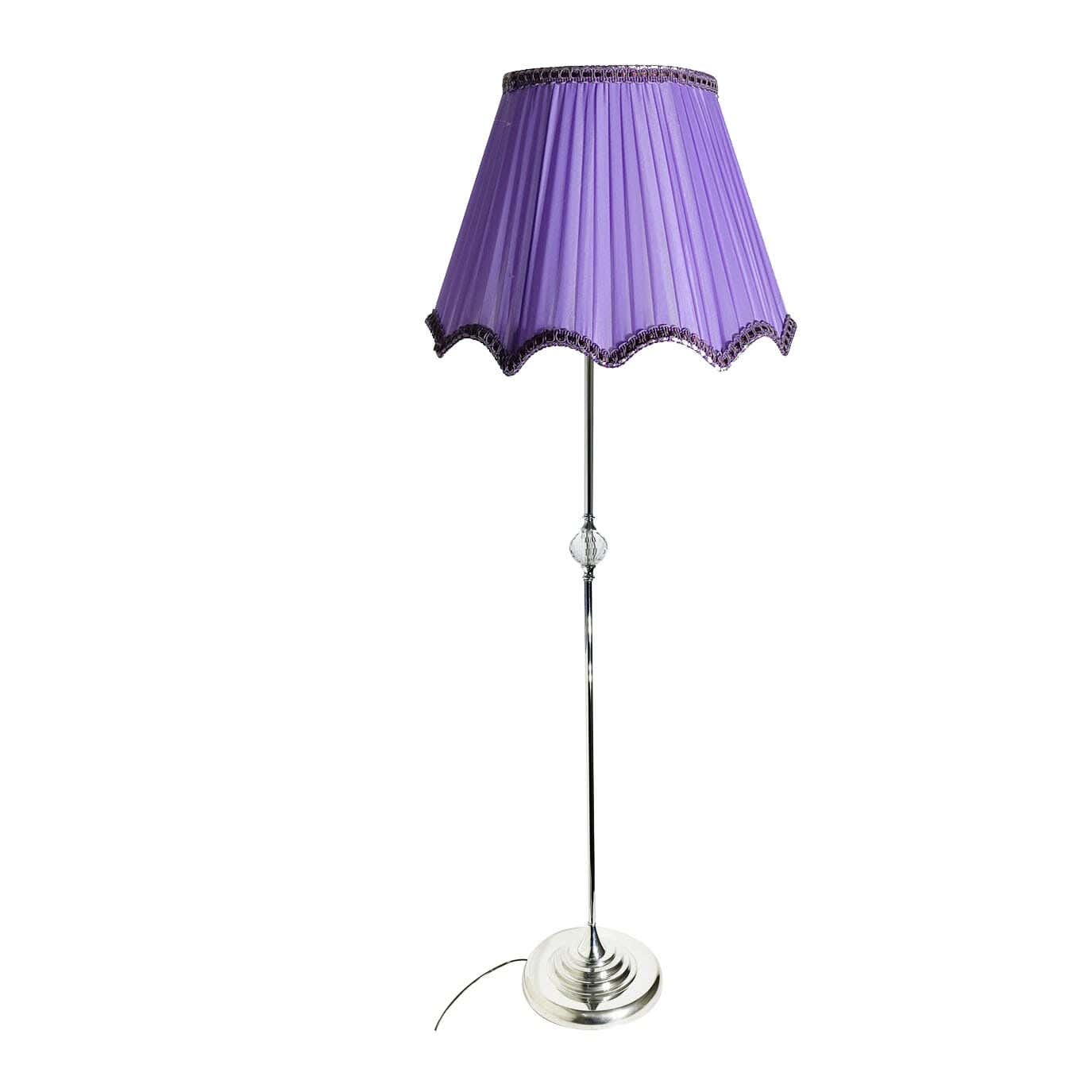 Metal Lambader Led Lighting, 1 Bulb, 150 Cm - Light Purple