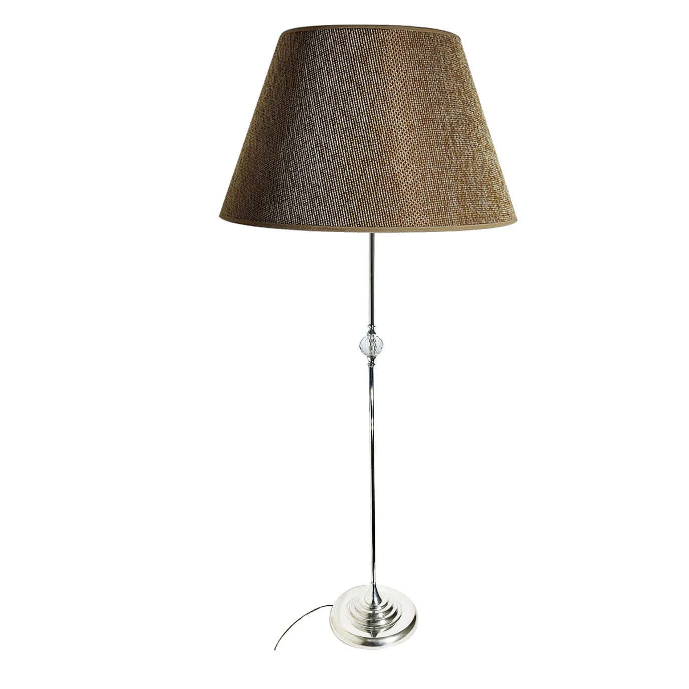 Metal Lambader Led Lighting, 1 Bulb, 150 Cm - Light Brown