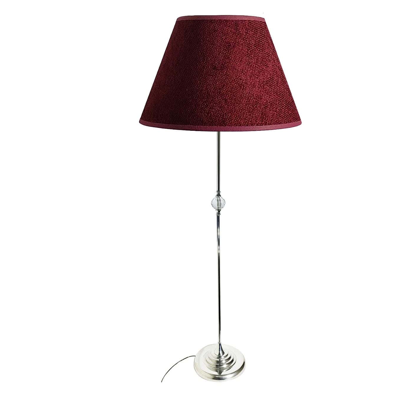 Metal Lambader Led Lighting, 1 Bulb, 150 Cm - Red