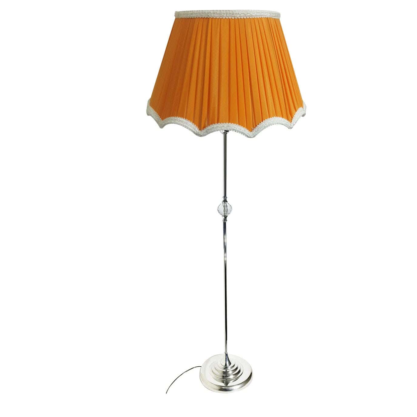 Metal Lambader Led Lighting, 1 Bulb, 150 Cm - Orange