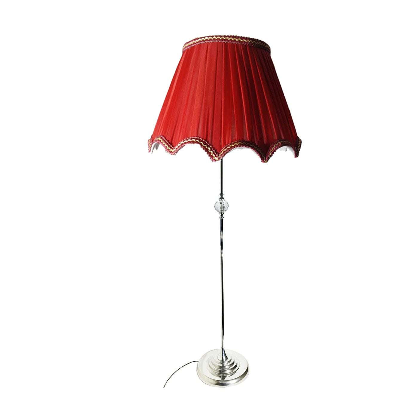 Metal Lambader Led Lighting, 1 Bulb, 150 Cm - Red
