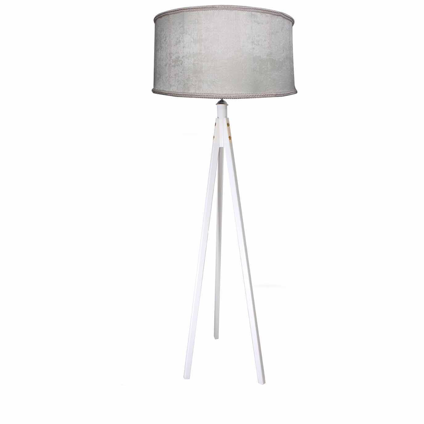 Wood Lambader Led Lighting, 1 Bulb, 150 Cm - Grey