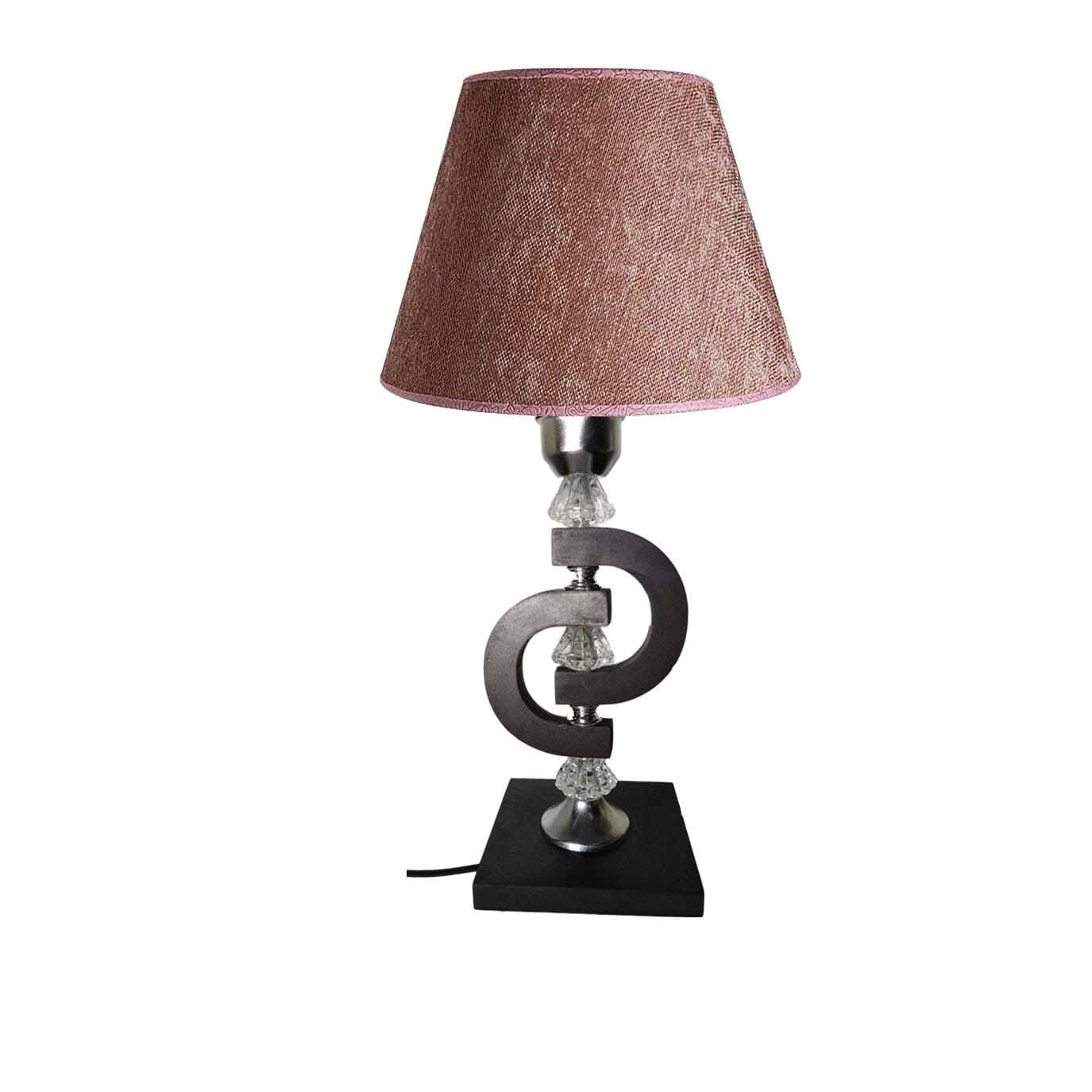 Wood Lampshade Led Lighting, 1 Bulb, 50 Cm - Cashmere