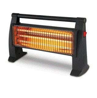 Kumtel Electric Heater, 1500 Watts, LX-2820 - Black