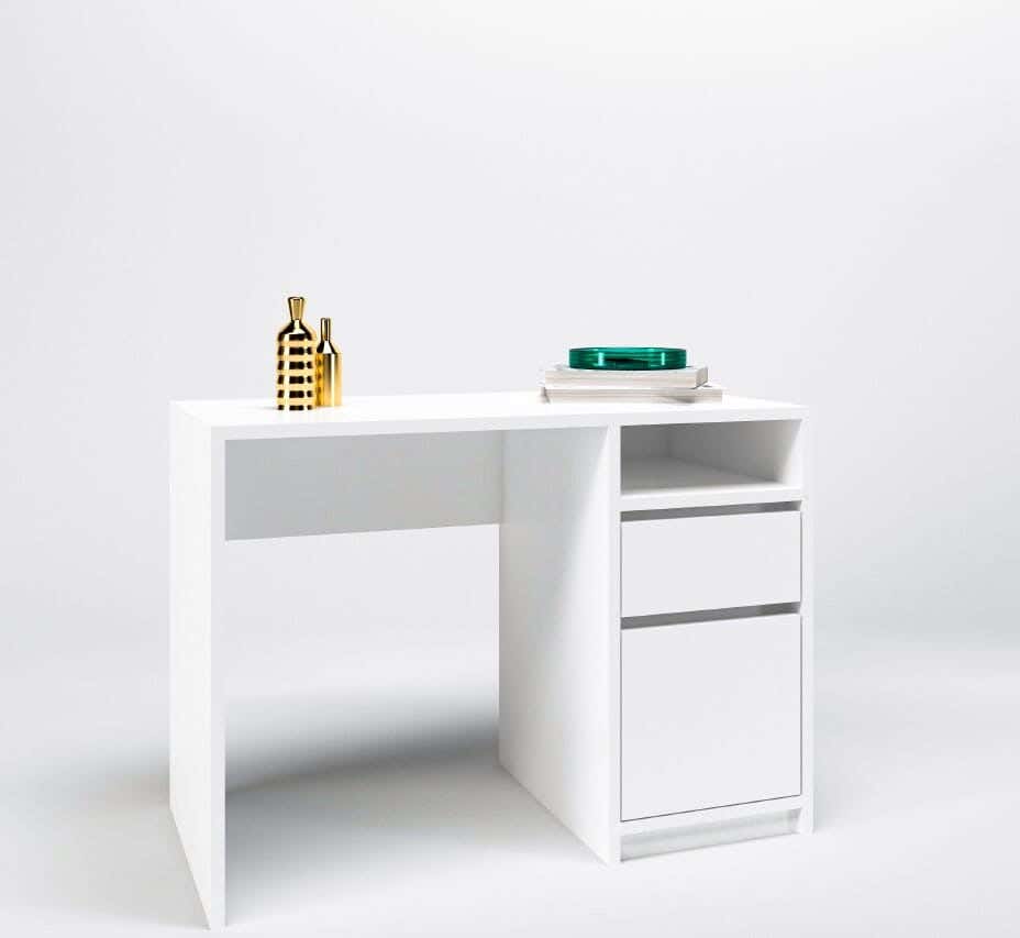 Homework desk, 50×100×80 cm, Thai MDF - White