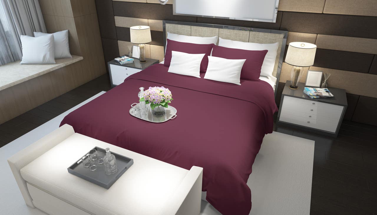 Bed N Home Cotton Bedding Sheet Set , 270×180 cm