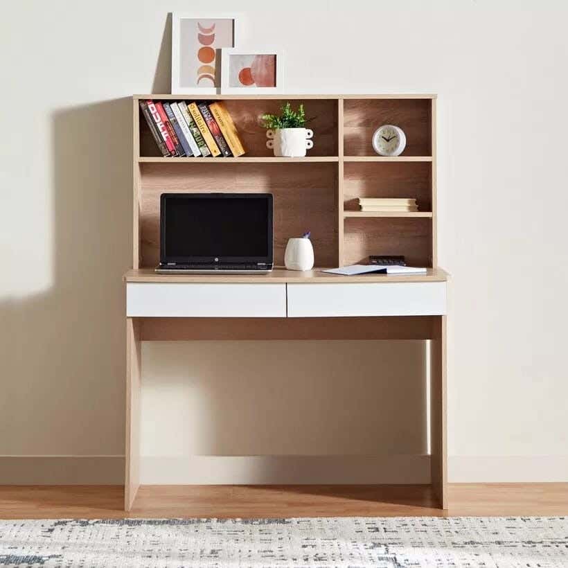 Grand Desk, 60×100×140 cm, MDF - White Wood