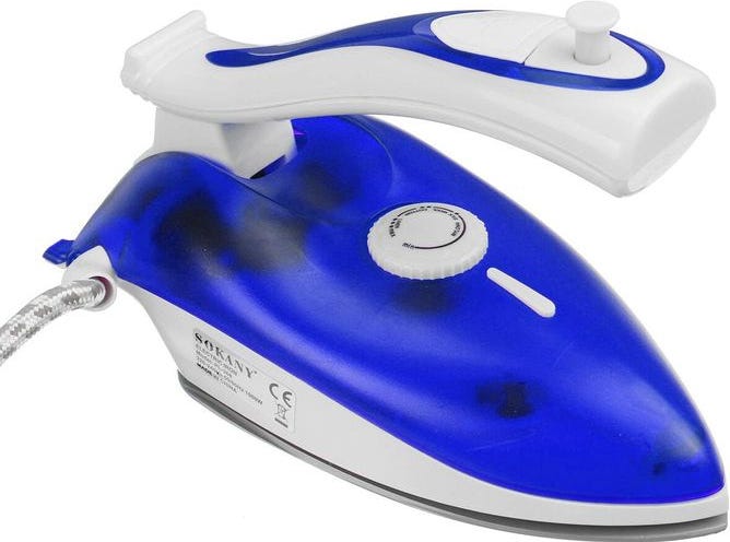 Sokany PL-368A Steam Iron, 1000 watt - Blue
