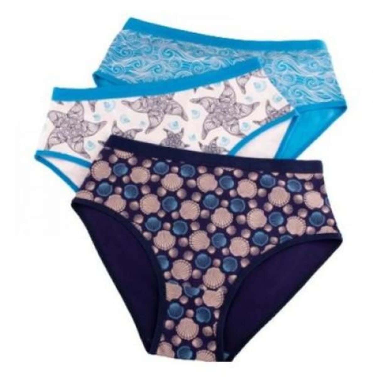 Dice Women's Underwear Set, Fabric, 3 Pieces