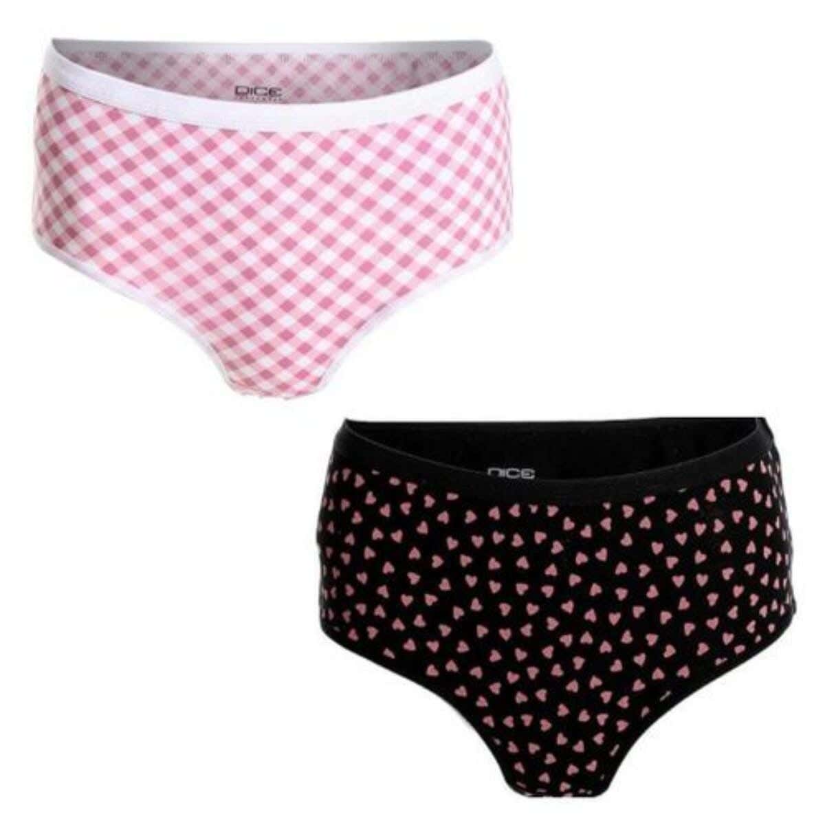 Dice Women's Underwear Set, Fabric, 2 Pieces
