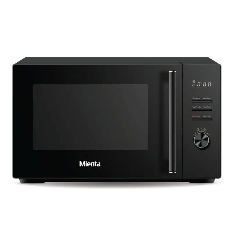 Mienta MW321117A Microwave with Grill, 32 Liter, 1000 Watt - Black