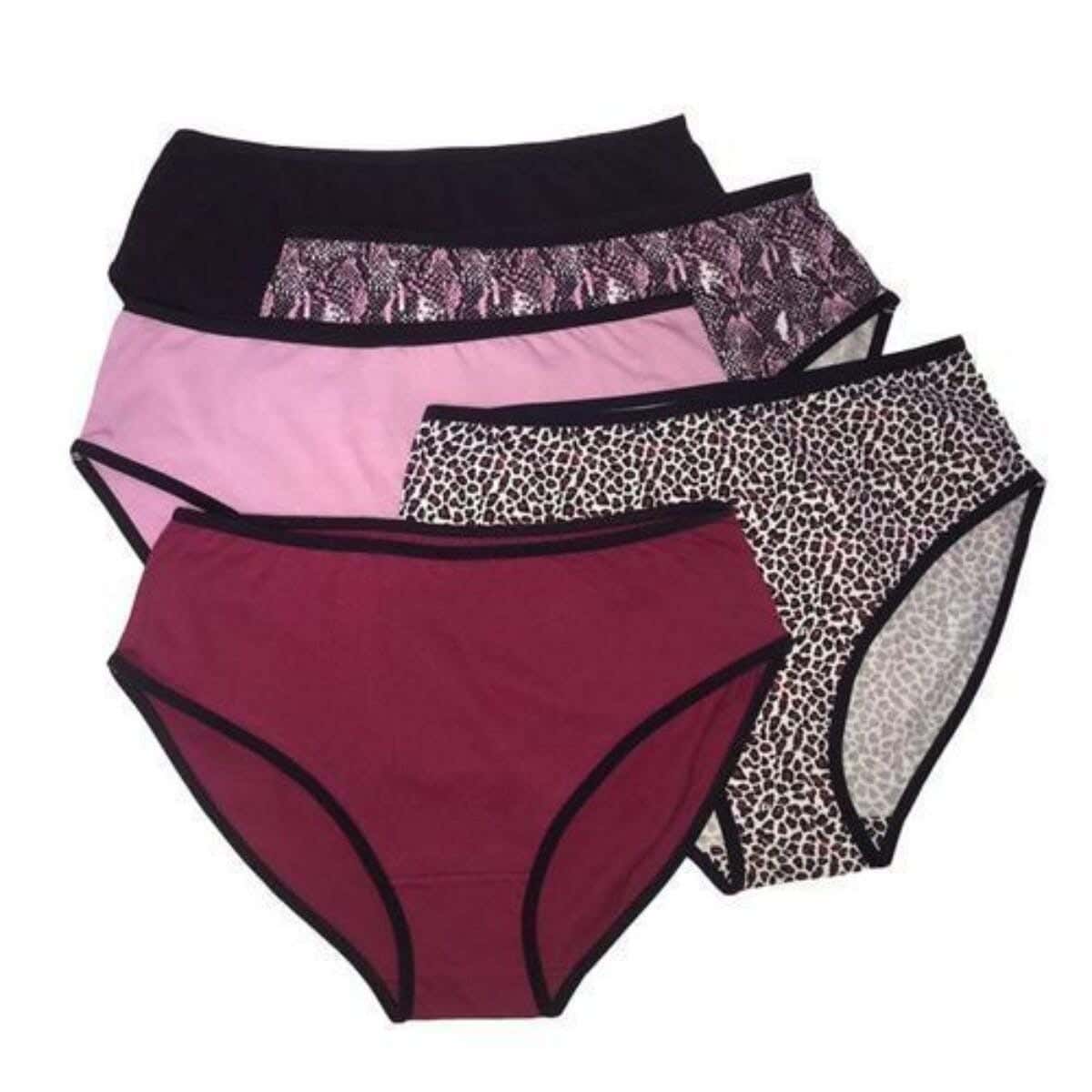 Dice Women's Underwear Set, Fabric, 5 Pieces