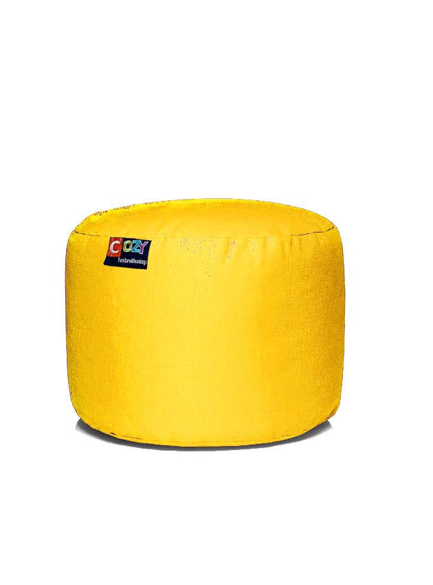 Cozy Bean Bag, 40×30 cm, 1500 gm - Yellow