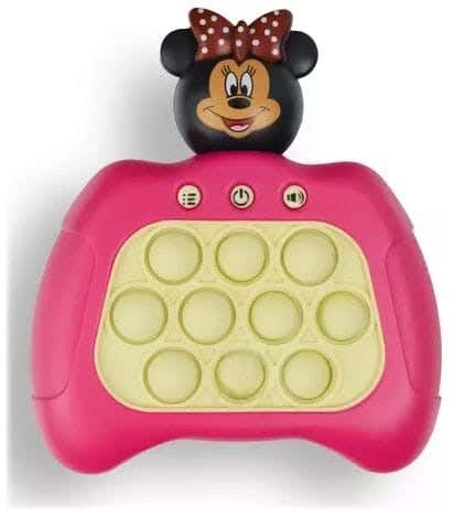 Quick Push Bubble Toy For Children, To Develop Skills - Fuchsia