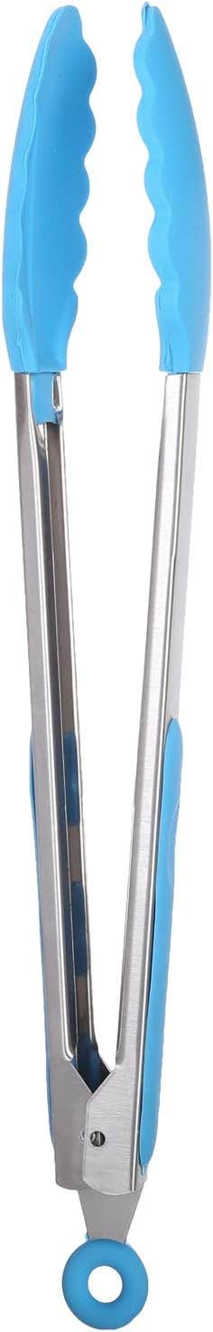 Tiger groub Food Tong With Stainless Steel Handle, 30 x 30 x 36 cm - Multicolor