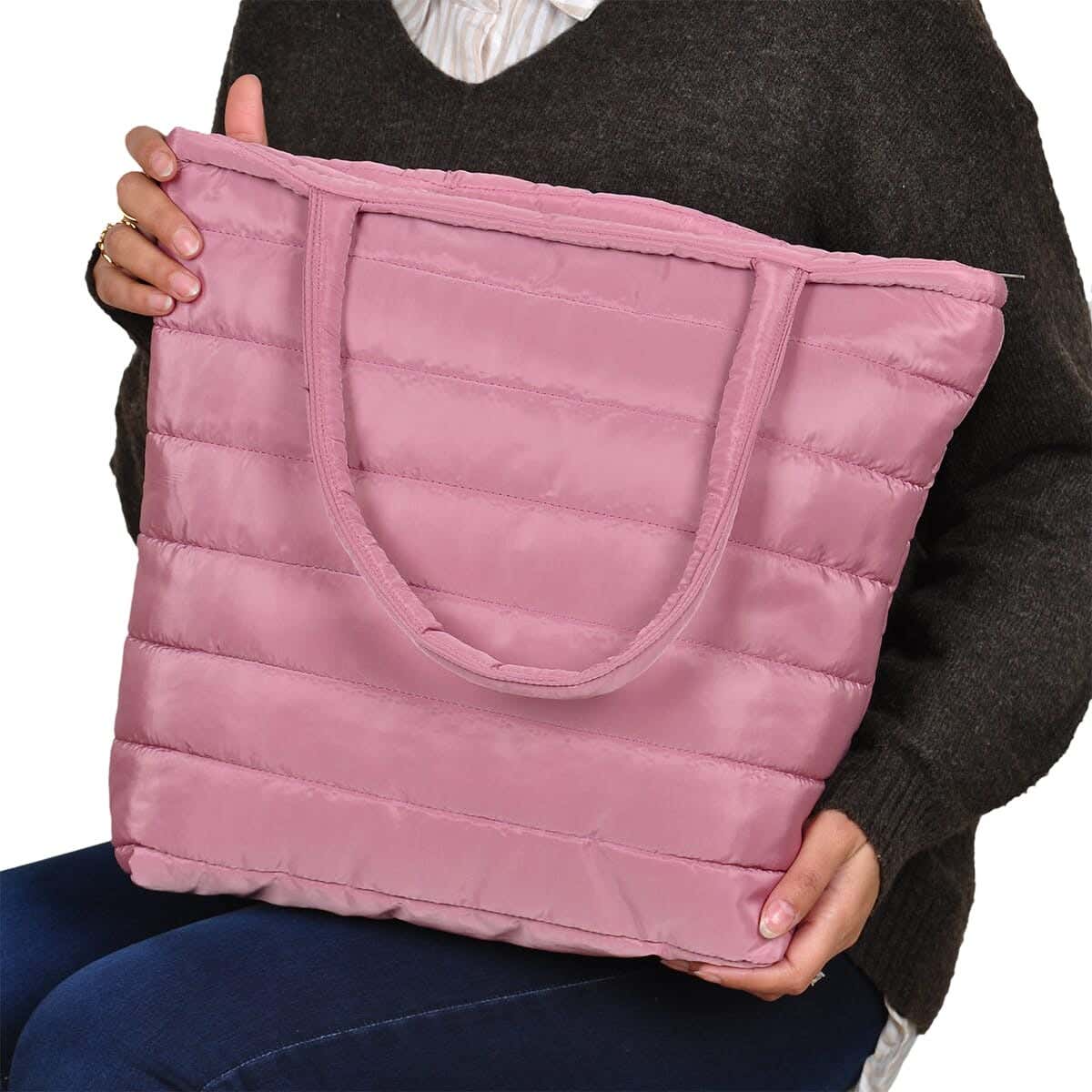 Women'S Shoulder Bag, Nylon - Cashmere