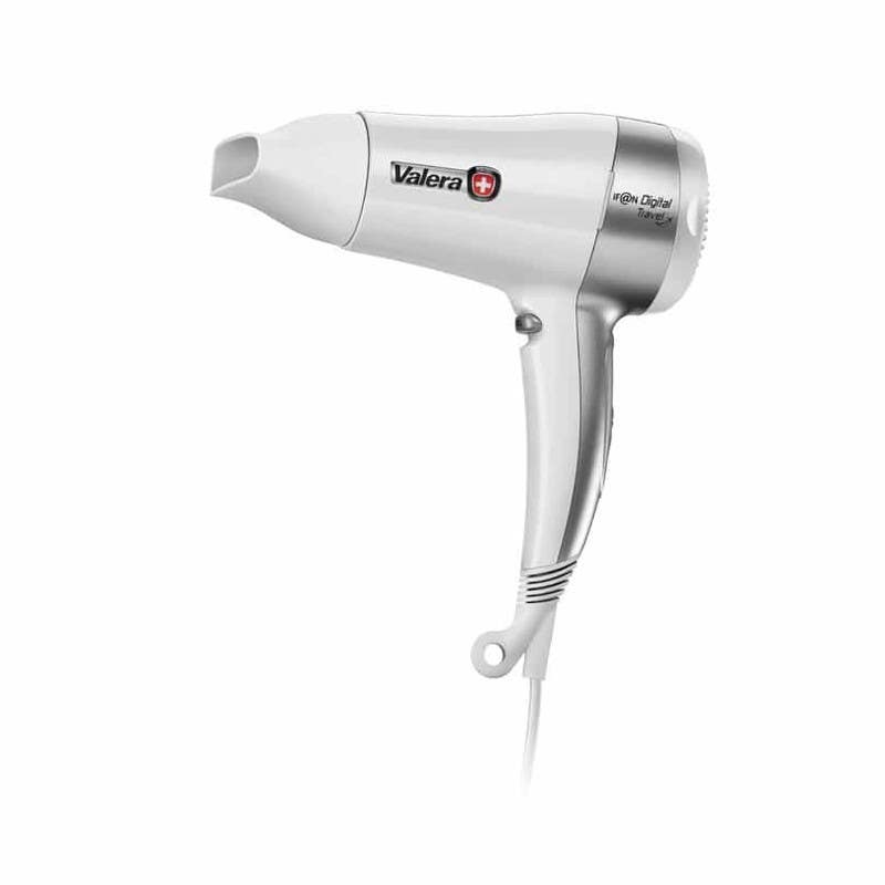 Valera 545.51 Digital Hair Dryer, 1250 Watt - Silver White